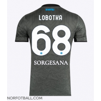 Billige Fotballdrakt SSC Napoli Stanislav Lobotka #68 Replika Tredjedrakt 2024-25 Kortermet